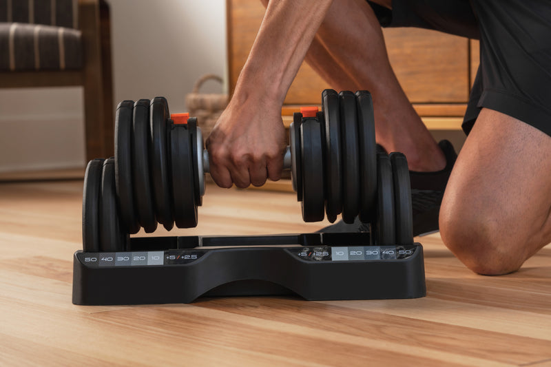 NordicTrack Select-A-Weight Adjustable Dumbbell Pair