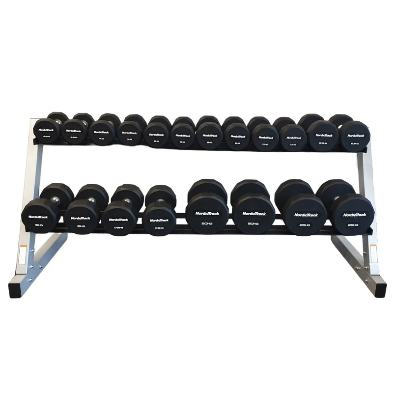 NordicTrack Heavy-Duty Dumbbell Set (Includes Rack)